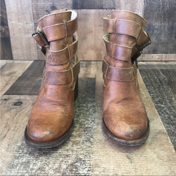 Freebird Rollin/Rolln by Steven Leather Boots 7 - Picture 11 of 12